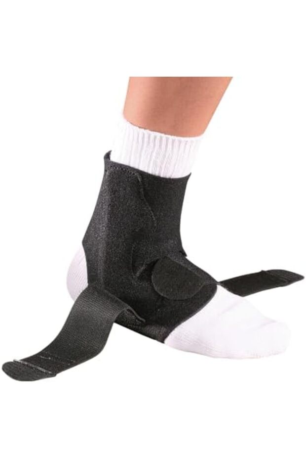 Adjustable Ankle Stabilizer, Black - 5