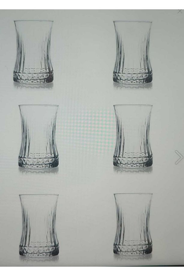 12 PARÇA ELYSİA MODEL İTHAL ÇAY TAKIMI 6 AD ÇAY BARDAK 6 AD ÇAY TABAGI - 5
