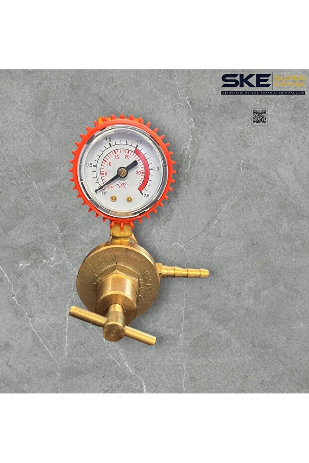 PROPAN (LPG) BASINÇ DÜŞÜRÜCÜ MANOMETRELİ