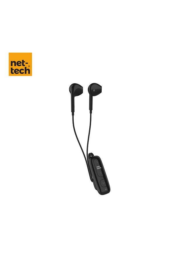 Nt-bth23 Boyun Asmalı/mıknatıslı Bluetooth Kulaklık - Siyah - 2
