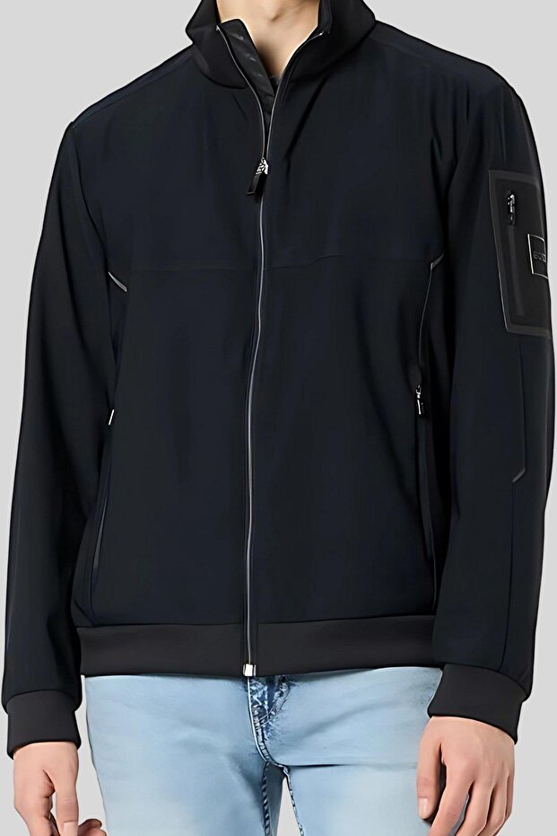 Regular Fit Ceket Lacivert - 1