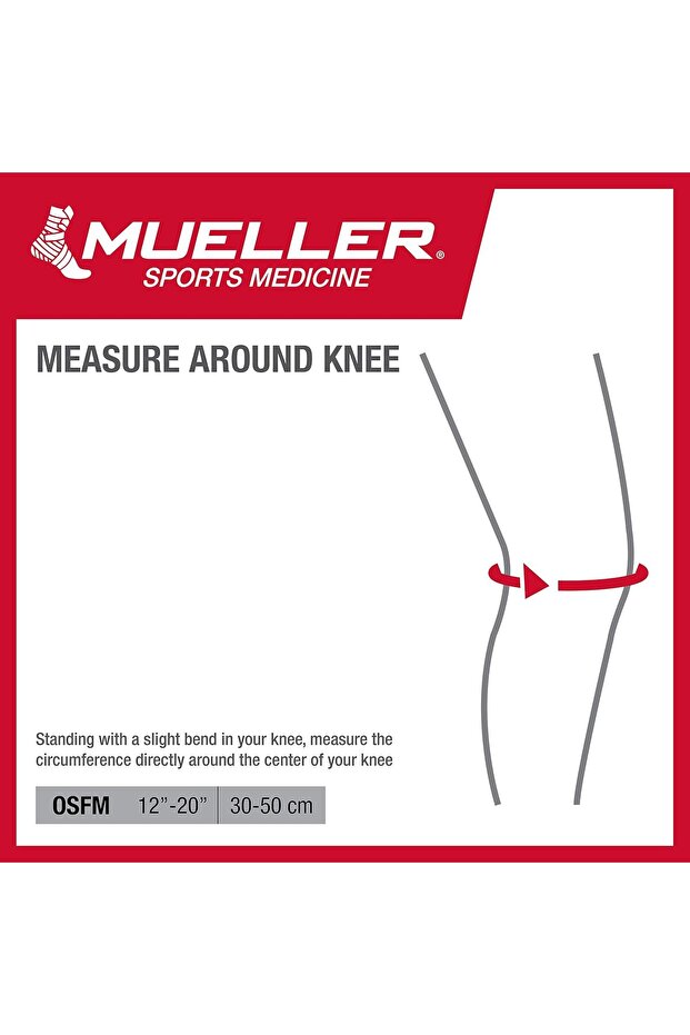 دعامة الركبة القابلة للتعديل باللون الأسود OSFM - 6