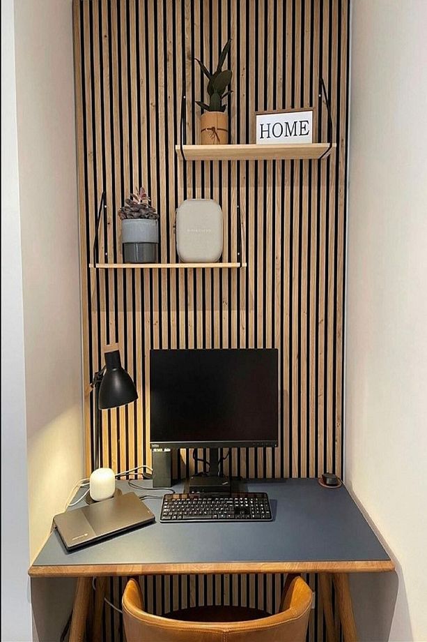 3d Effect 2078 Lambri Panel Ahşap Duvar Çıtası Desenli Duvar Kağıdı 5,30 M² - 7