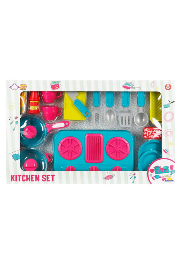 Little Chef Ocaklı Mutfak Seti - 1