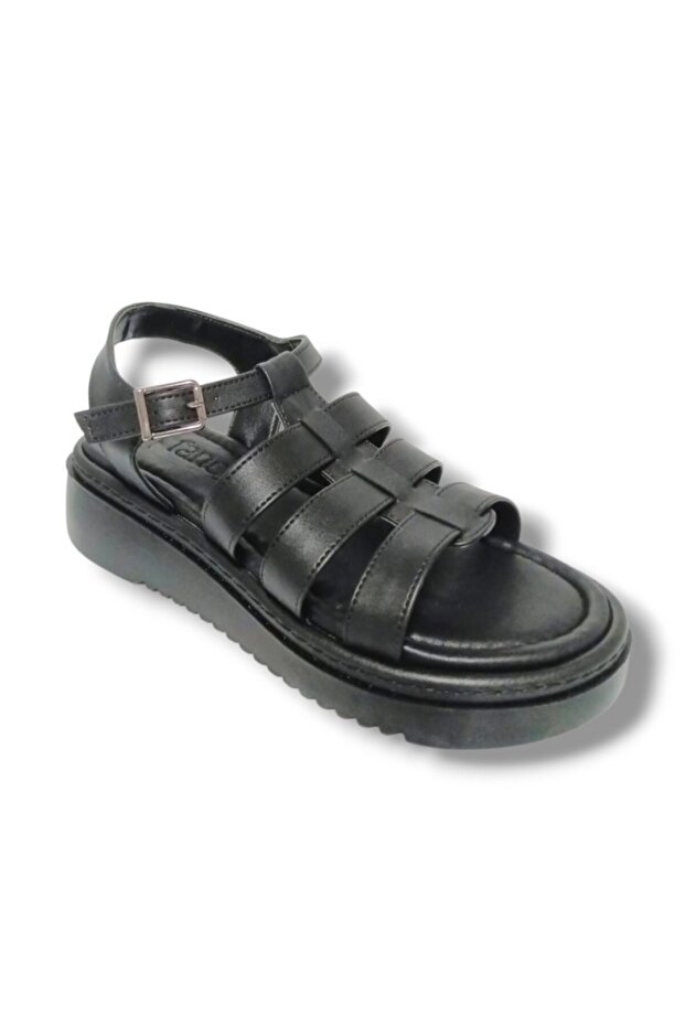 606-25 Antomic 3 Band Wedge Heel Women's Sandals