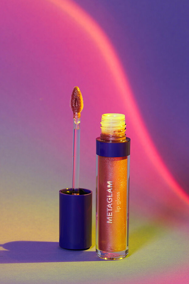 Metaglam Intense Shimmer & Moisturizing Lip Gloss-002 Cyberspace- 8682536080774 - 6