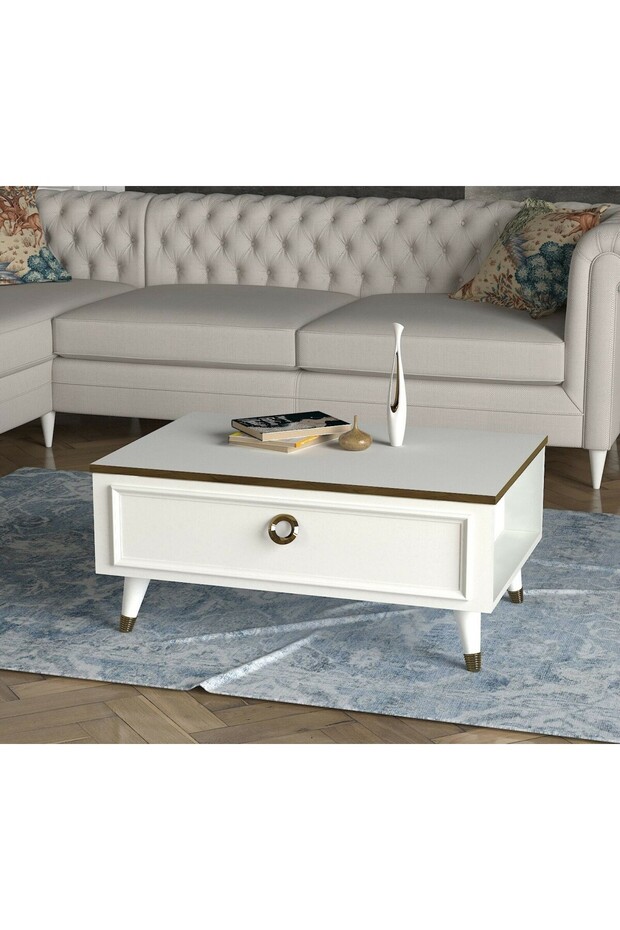 Kornelya Coffee طاولة قهوة موديل - 1