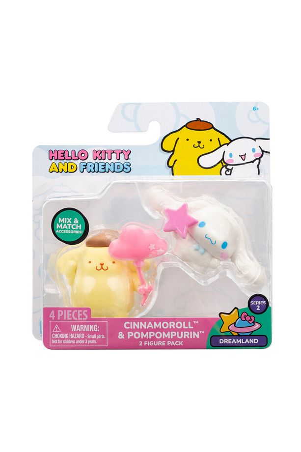 Hello Kitty 2’li Mini Figür S2 - Pompompurin Ve Cinnamoroll - 2