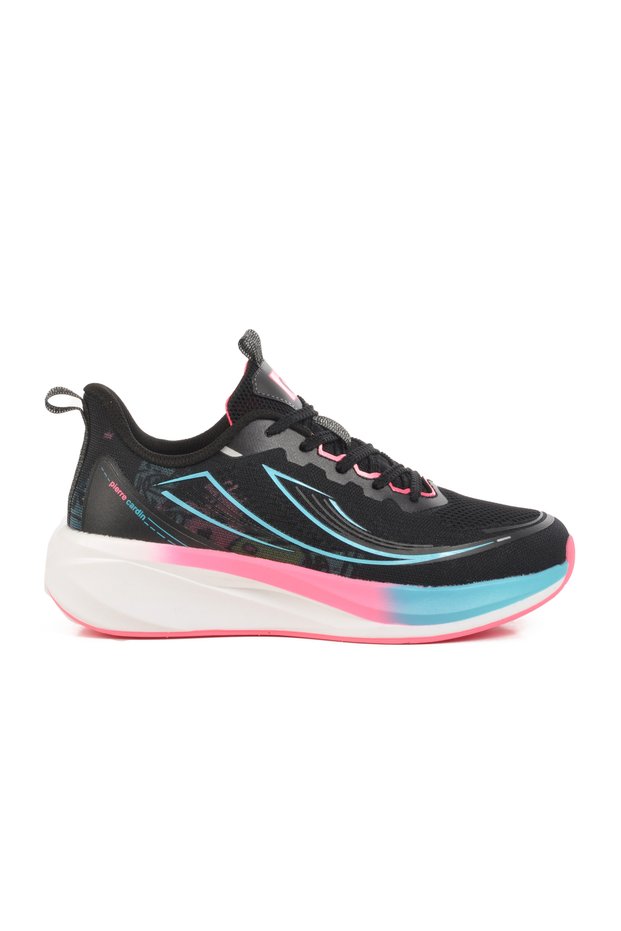 Black Mesh Flexible Lightweight Women's Sports Shoes Pci-11365 g