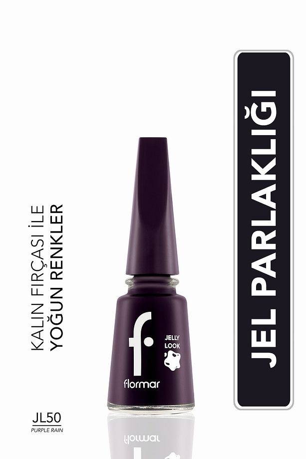 Oje - Jelly Look Nail Enamel Purple Rain 8690604497805 - 1