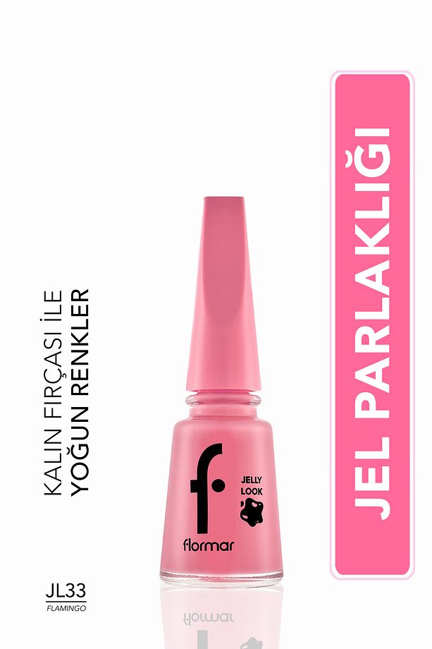 Oje - Jelly Look Nail Enamel Jl33 Flamingo 8690604378432 - 1