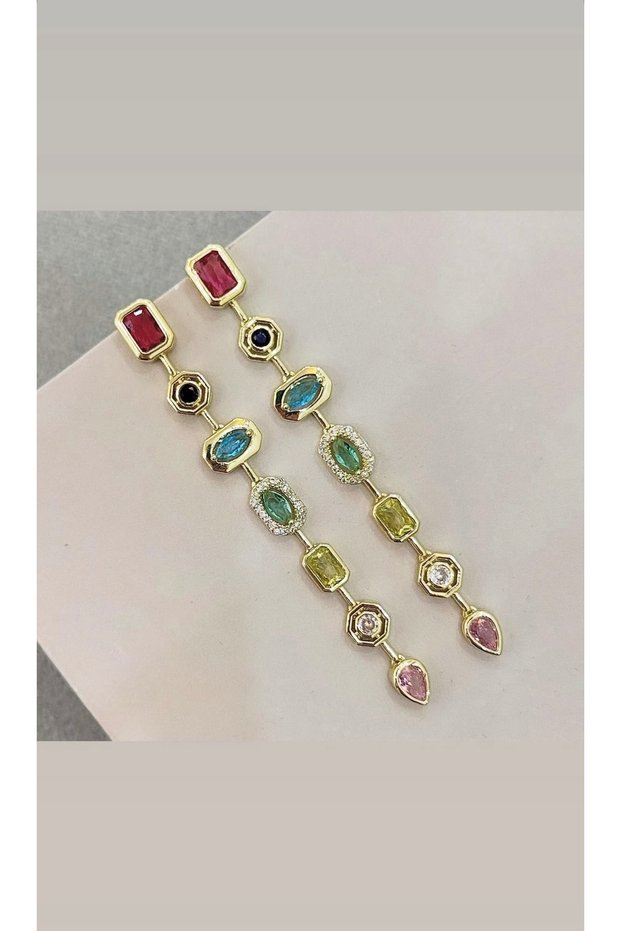 Steel Y Earrings