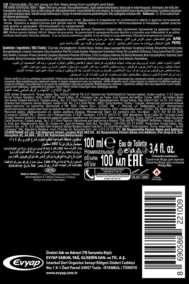 Erkek EDT 100 ml - 6