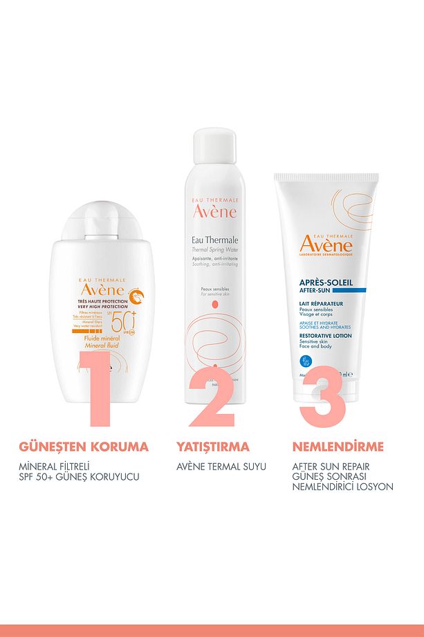 Mineral Fluid SPF 50+ Hassas Ciltler için Ultra Hafif Güneş Kremi 40 ml - 7