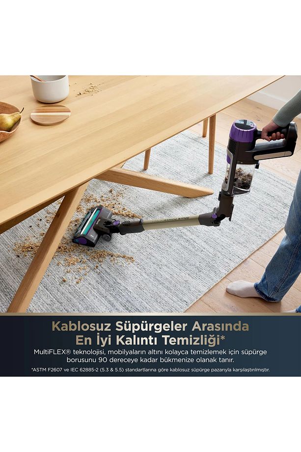 PowerDetect Clean&Empty Auto-Empty Sistemli Pet Başlıklı Şarjlı Dikey Süpürge - Shark Ninja - 12