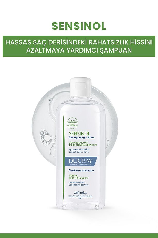 Sensinol Hassas Saç Derisindeki Rahatsızlık Hissini Azaltmaya Yardımcı Şampuan 400 ml - 2