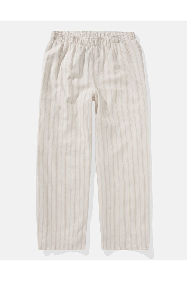 بنطلون AE من مزيج الكتان - 1