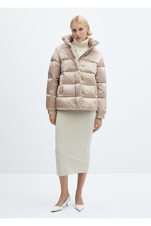 Su geçirmez kapitone anorak - 1