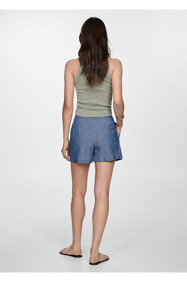 Pensli denim şort - 2