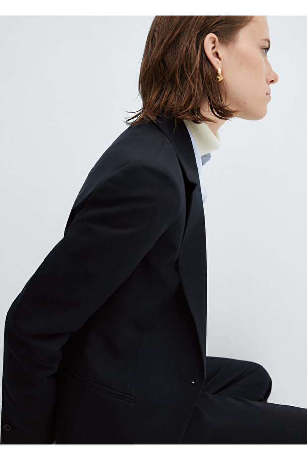 Fitted Kesim Ceket - 4