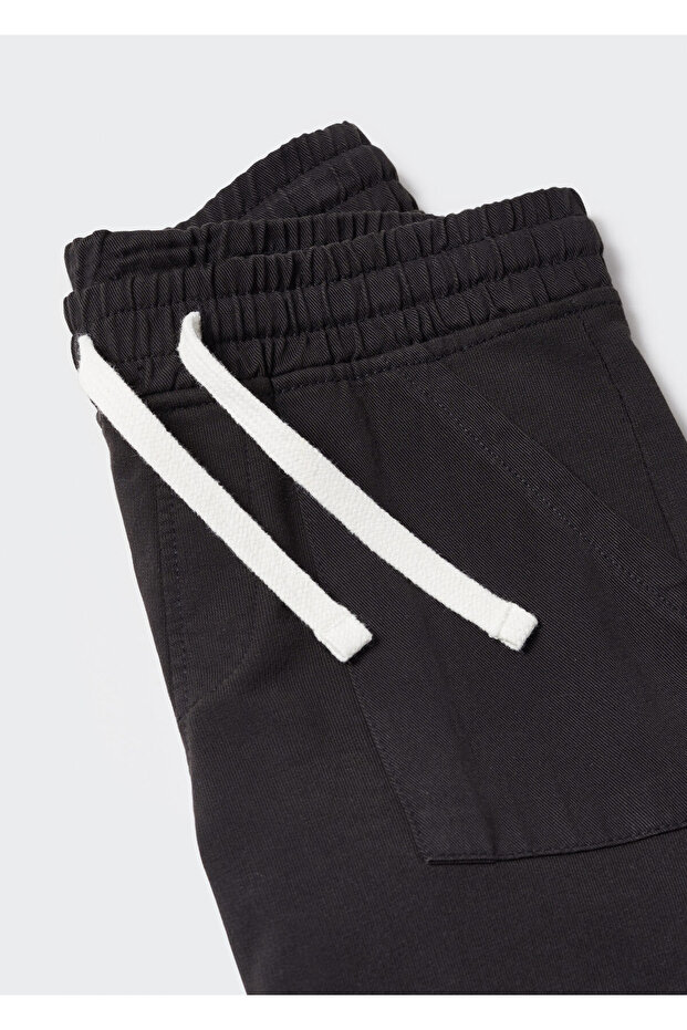 Beli Elastik Pamuklu Şort - 3