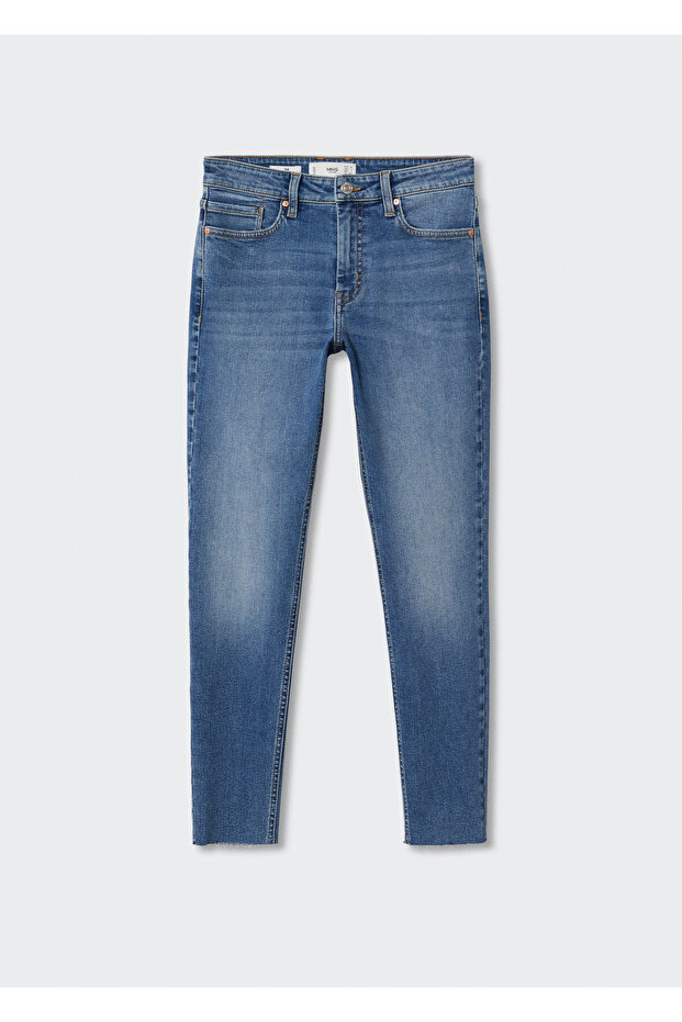 Kadın Mavi Pantolon 37340366 - 12