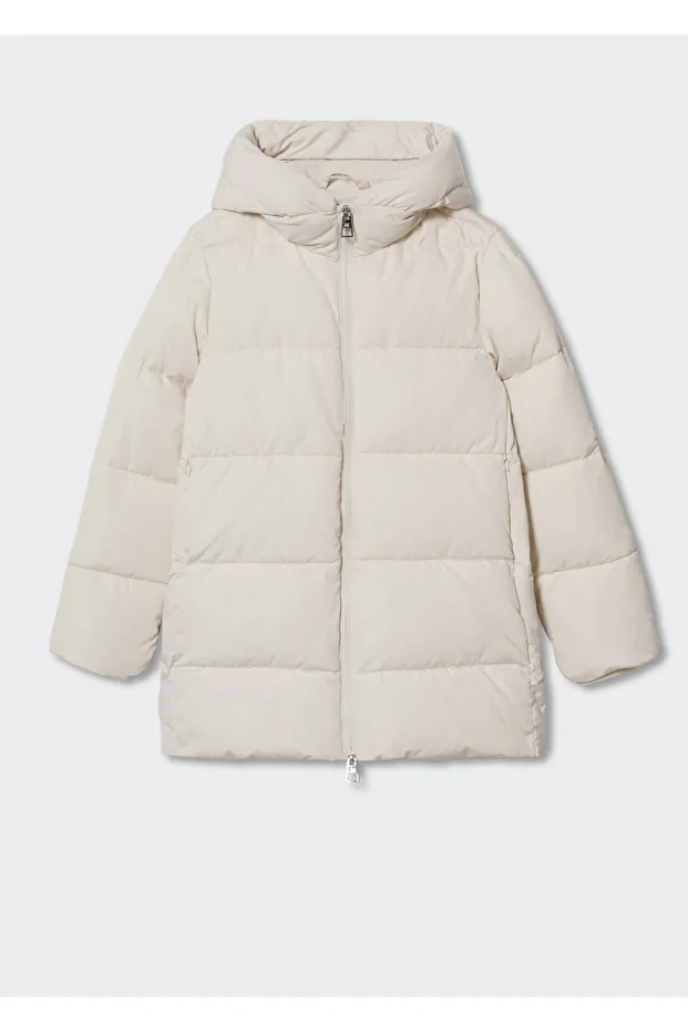 Kapüşonlu Kapitone Anorak - 1