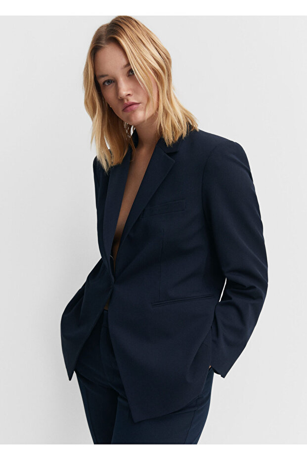 Fitted Kesim Ceket - 6