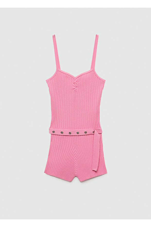 Pembe Kadın Tulum 77070633 - 5