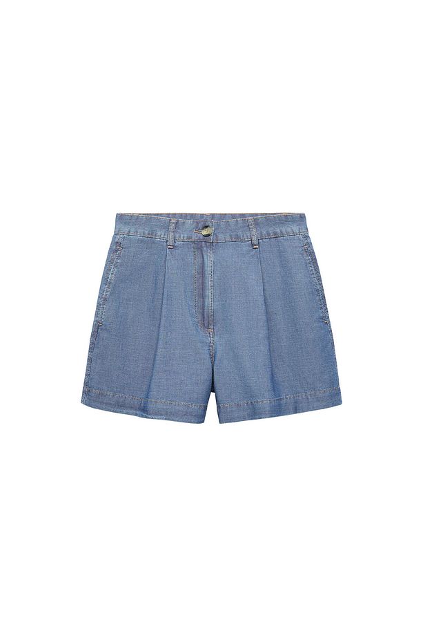 Pensli denim şort - 5