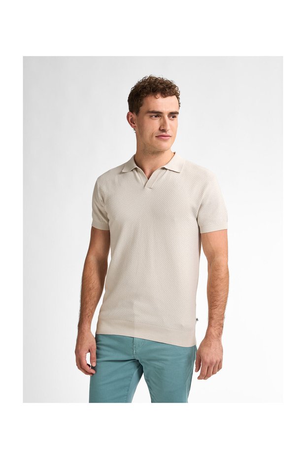 Herren Strickpolo