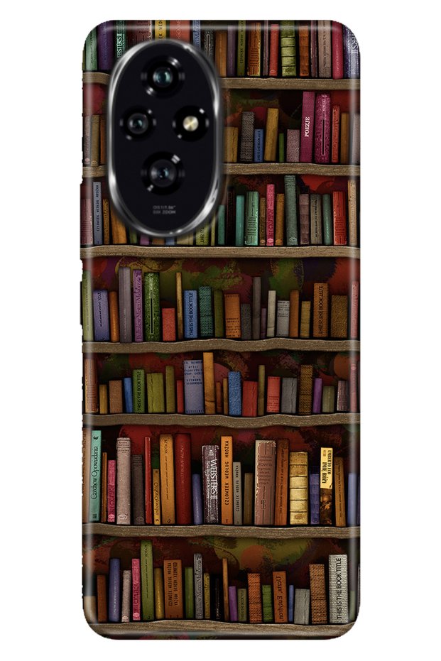 Case Art Silicone Printed Tpu Library for Honor 200