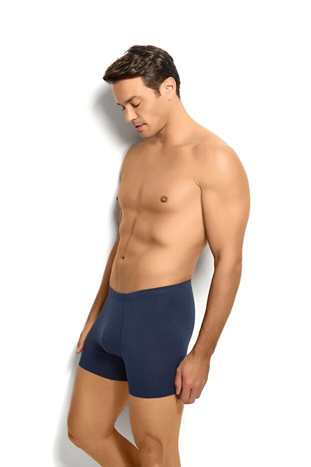 Erkek Bambu Lacivert Boxer 278 - 2