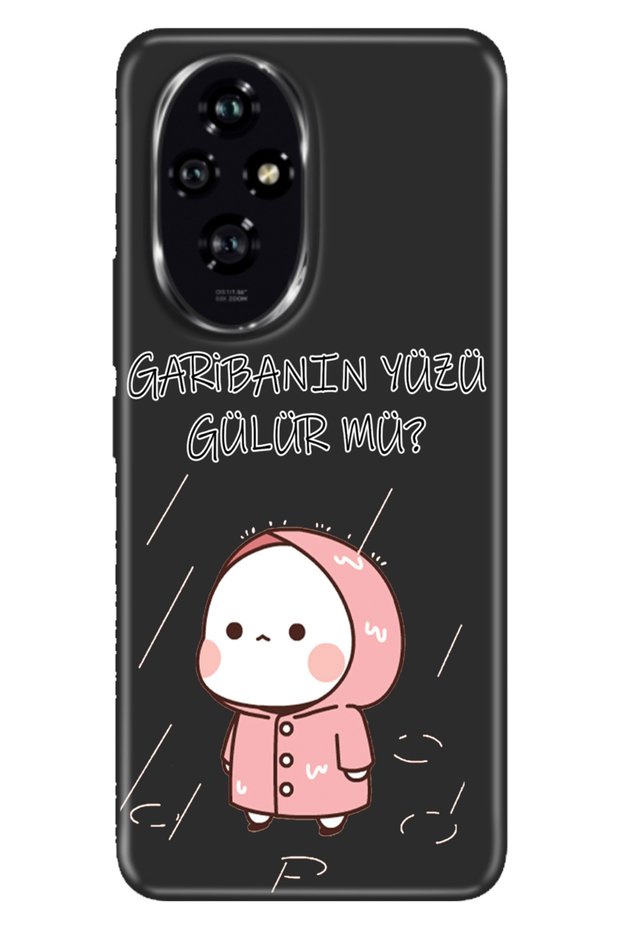 Case for Huawei Honor 200-Pro Color Silicone Printed Tpu Face of the Garland