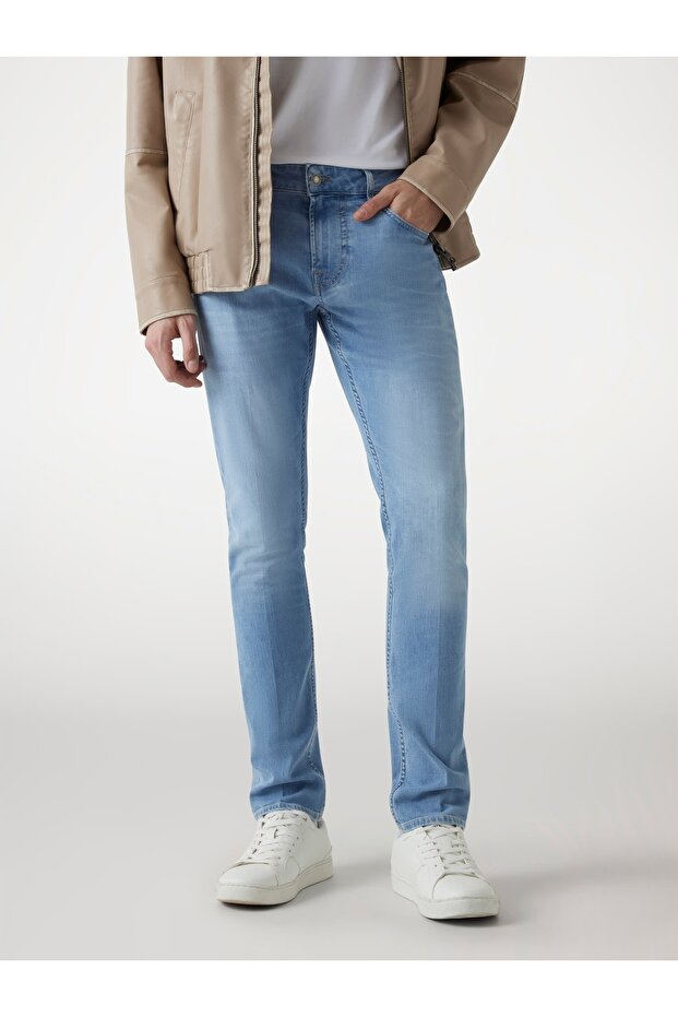 MIAMI Erkek Mavi Jeans M5GAN1D5MZ3-W4R3 - 1