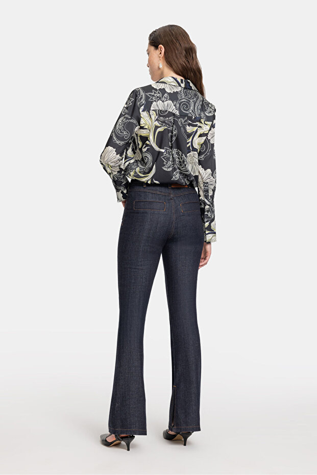 SİYAH DESENLİ GÖMLEK - 3