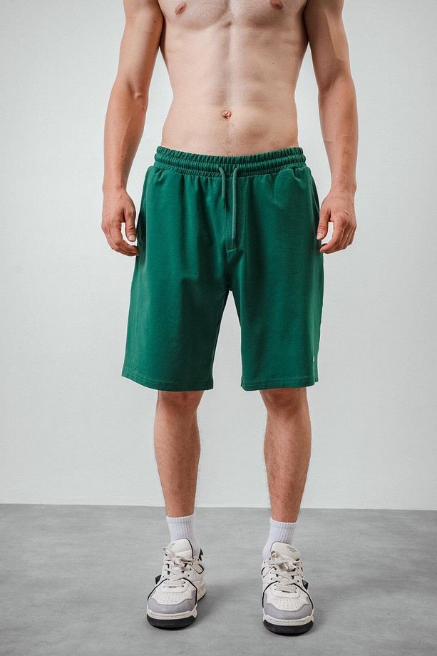 Erkek Beli Lastikli Basic Şort Benetton - 1