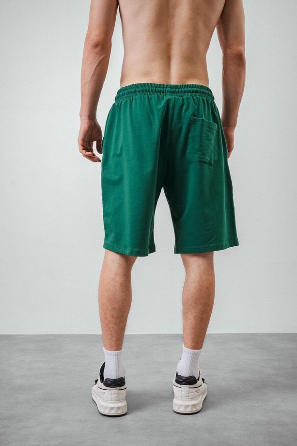 Erkek Beli Lastikli Basic Şort Benetton - 3