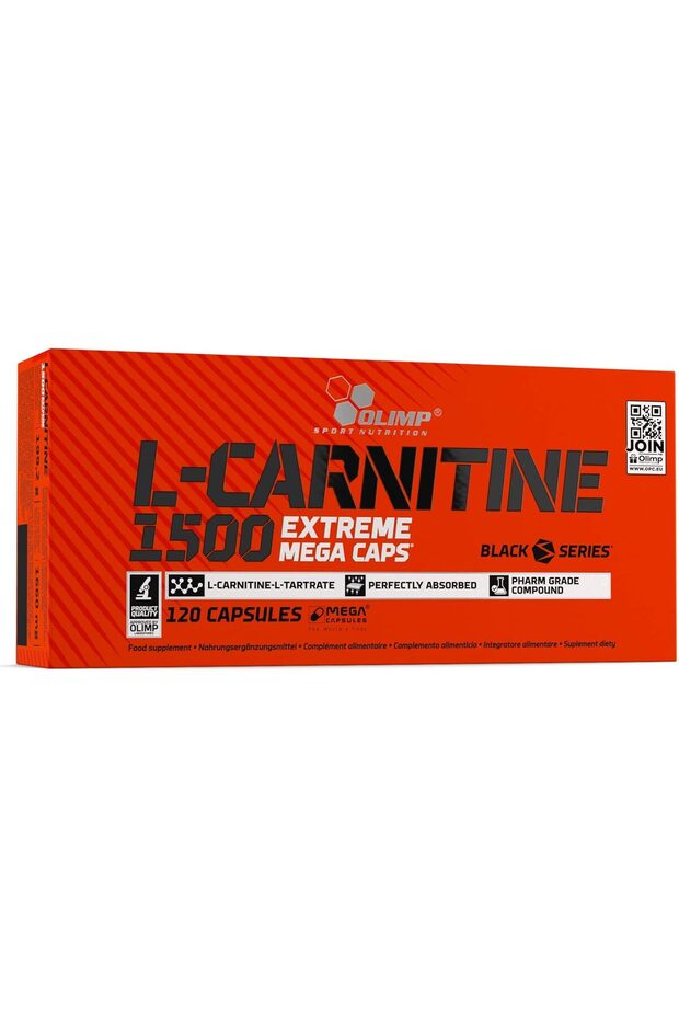 L-Carnitine 1500 Extreme Mega - 120 Capsules