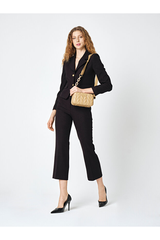 Beige Adjustable Strap Zipper Closure Special Internal Pocket Women's Cross Shoulder Bag 05Pc25Y10112