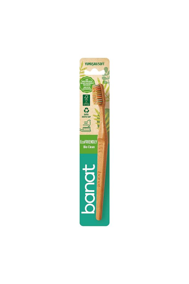 Bio Clean Diş Fırçası Doğa Dostu Sap Yumuşak - 1