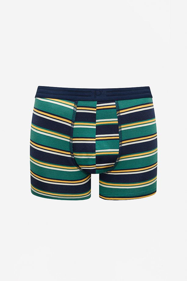 Pointed Stripe 3lü Çok Renkli Boxer - 4