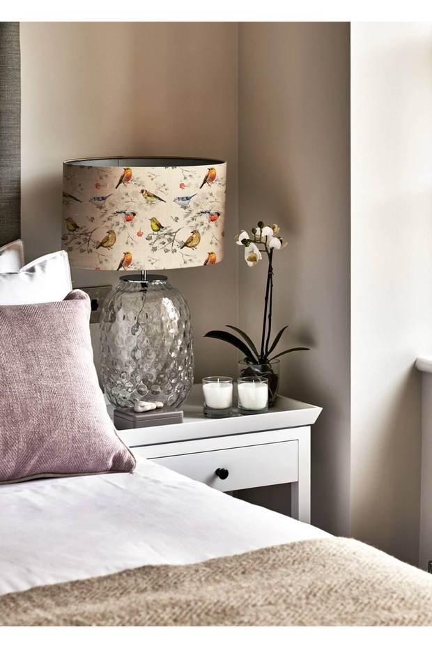 Desenli tripod lambader kuşlu - 3