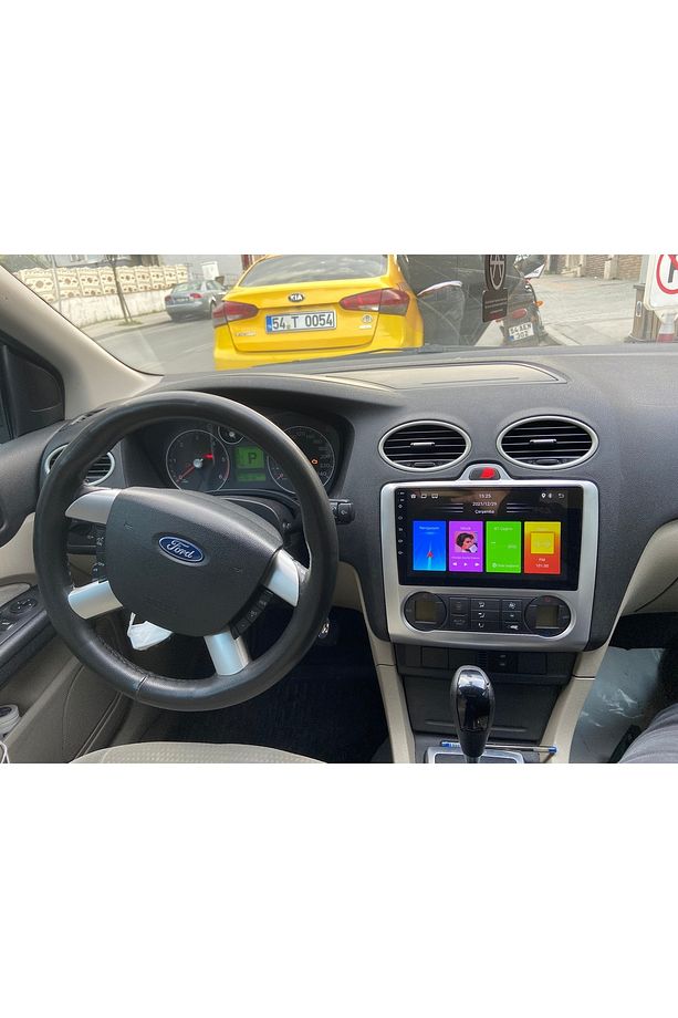 FORD FOCUS 2 DİJİTAL ANDROİD CARPLAY MULTİMEDYA 4 RAM 64 HAF. QLED AHD KAMERA - 1