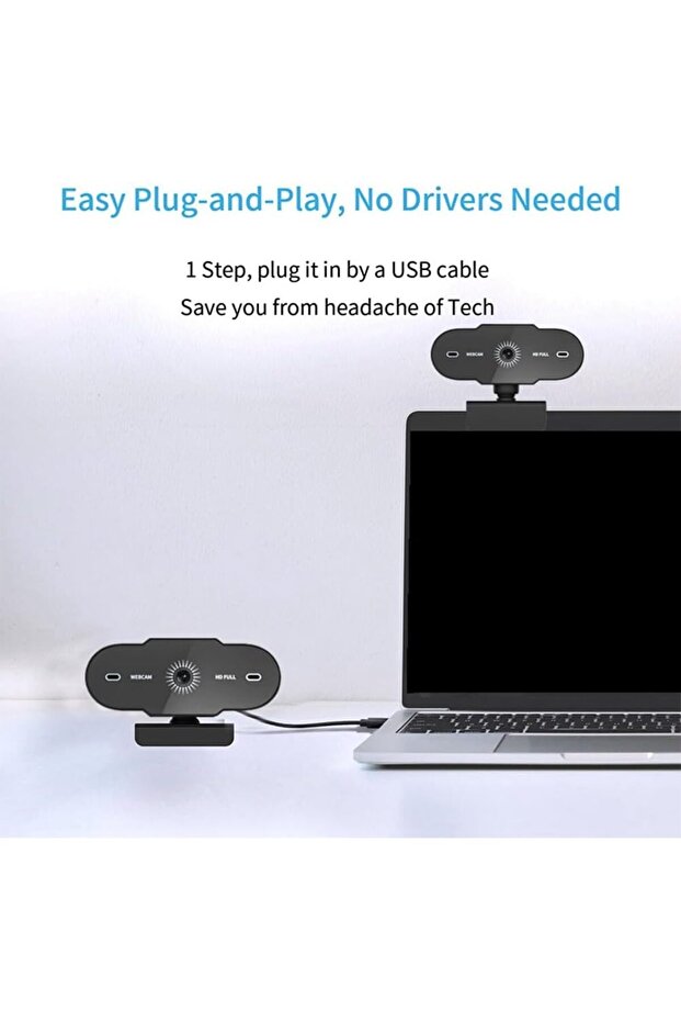 Webcam 1080p 30fps A6 - 7