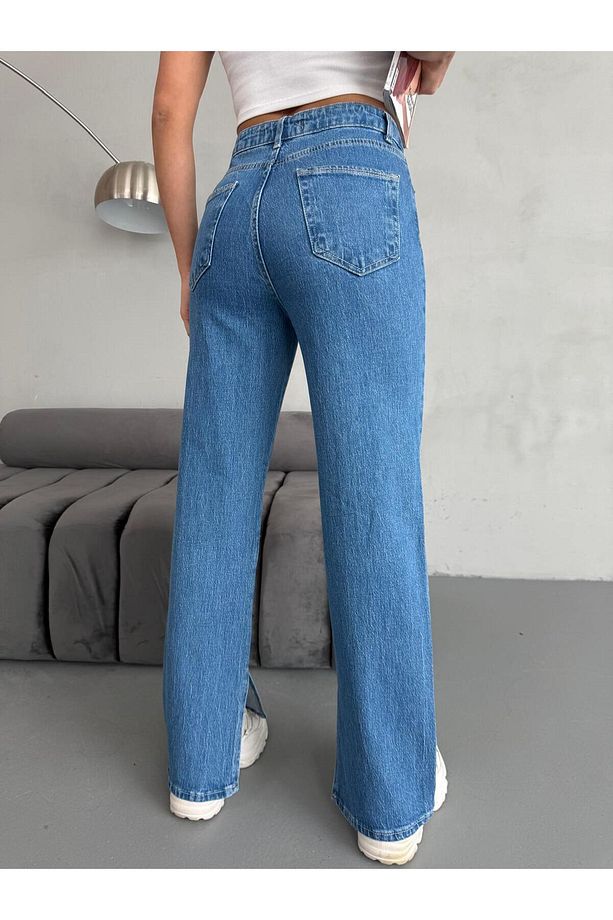 YIRTMAÇ DETAYLI BORU PAÇA LYCRA JEAN - 7