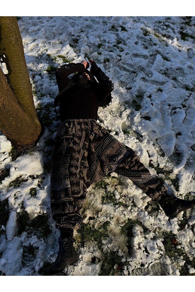 kışın şalvar - 3