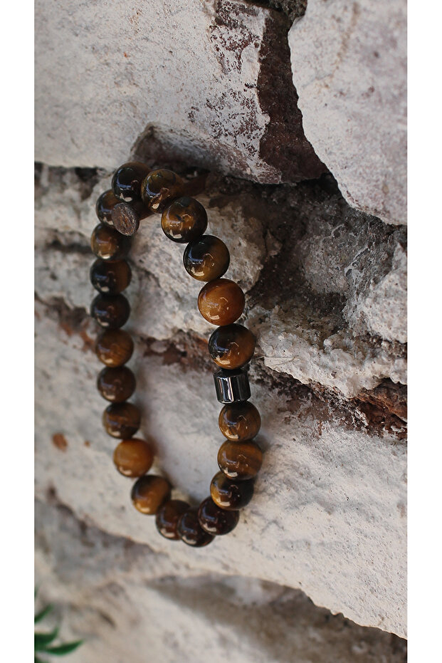 Tiger Eye Natural Stone Focusing Bracelet