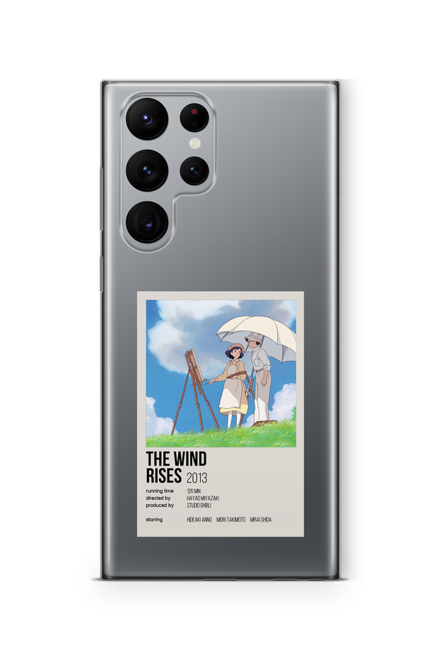 حافظة شفافة مطبوعة بتصميم ملصق Palaroid متوافقة مع هاتف Samsung Galaxy S22 Ultra