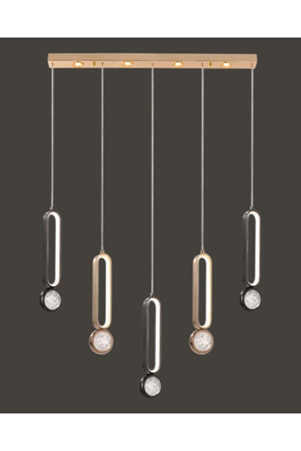 Ice Drop 5'li Sarkıt Led Avize - 4